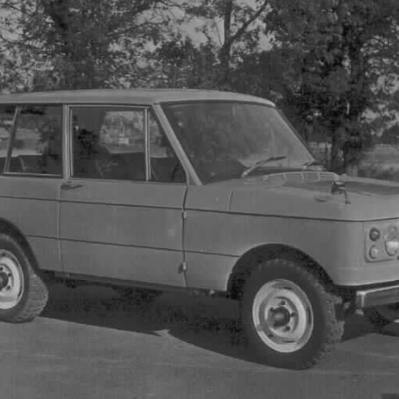 Range Rover out of Velar by Land Rover (Orginally Published in The Land Rover Directory 1987)