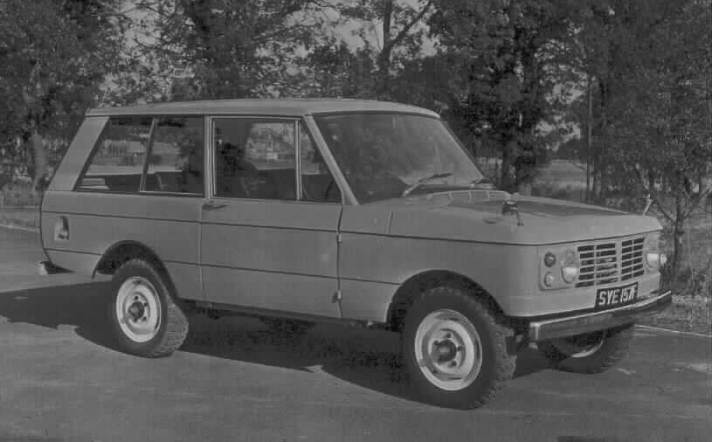 Range Rover out of Velar by Land Rover (Orginally Published in The Land Rover Directory 1987)