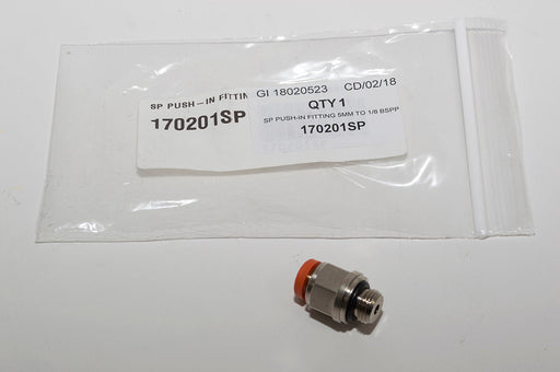 170201SP - SP PUSH-IN FITTING 5MM TO 1/8 BSPP