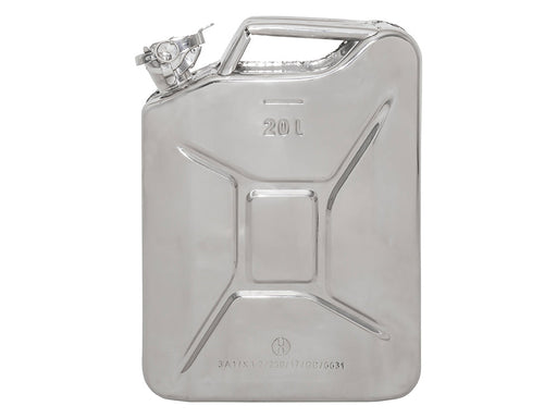 DA2170 - 20L STAINLESS STEEL JERRY CAN