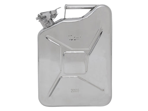 DA2171 - 10L STAINLESS STEEL JERRY CAN