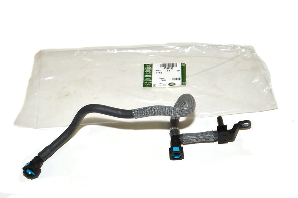 fuel return pipe with Land Rover packaging 