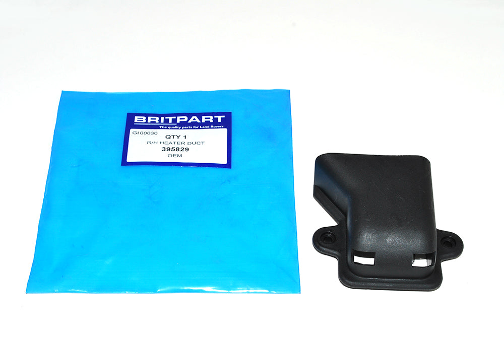 395829 - R/H HEATER DUCT