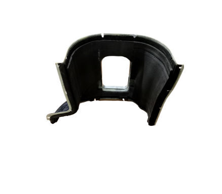 Black fibreglass gearbox tunnel 