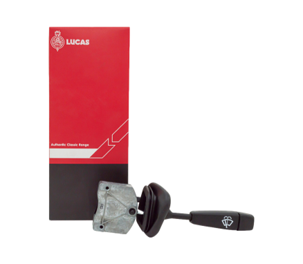 Wiper control arm with box