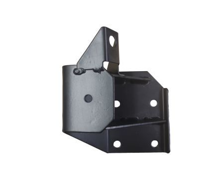 Metal bracket on a white background