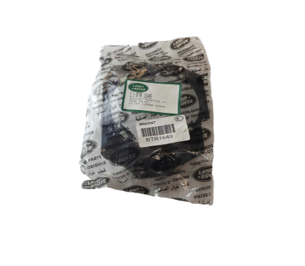 Black metal bracket in a land rover bag 