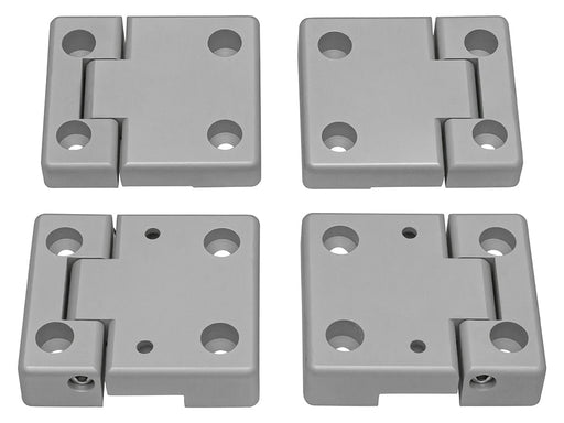 DA1131 - ALUMINIUM REPLACEMENT DOOR HINGE KIT - S3 - DEF