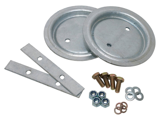 DA1233 - GALVANISED REAR SPRING SEAT AND FITTING KIT 110/130