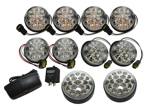 DA1291 - DELUXE CLEAR LENS LED LIGHT KIT - SERIES - DEF 87 ON