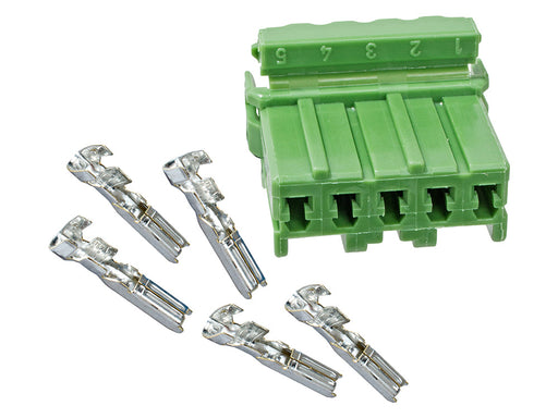 DA1405 - 5 WAY SWITCH CONNECTOR GREEN