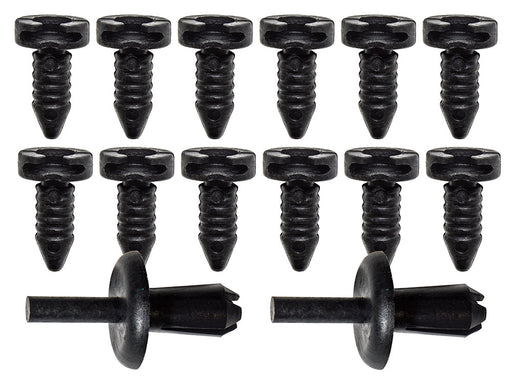 DA1412 - DOOR CARD FITTING KIT - BLACK - DEF