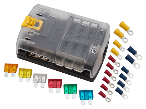 DA1748 - 6 WAY FUSE BOX KIT WITH CRIMPS