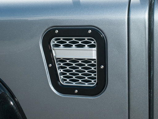 DA1972 - XS LH INTAKE GRILL BLACK WITH SILVER MESH - DEF