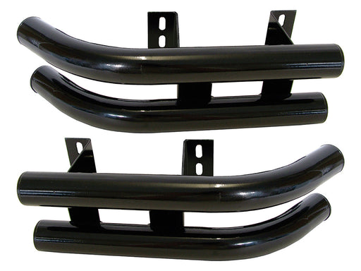 DA2071 - BUMPERETTES REAR PAIR BLACK - SERIES & DEF