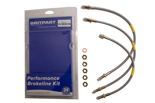 DA2400S - STAINLESS BRAKE HOSE KIT - DEF 90 - 84-98 WA159806
