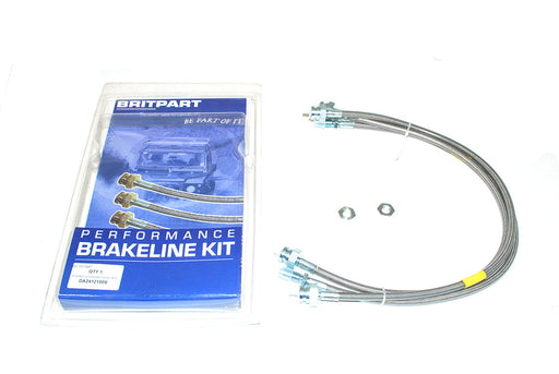 DA2412150S - STAINLESS BRAKE HOSE KIT +150 - D1 - 95-99 FROM MA018992 NON ABS