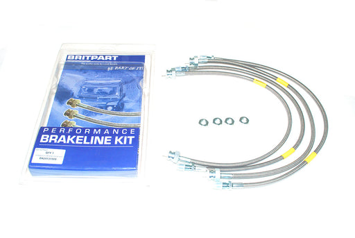 DA2413150S - STAINLESS BRAKE HOSE KIT +150 - D1 95-99 FROM MA018992 ABS