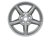 DA2461 - ZU WHEEL 18 X 8 HIGH POWER SILVER & SPACER