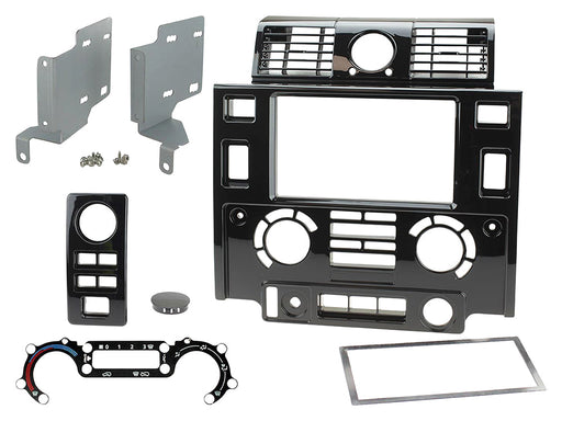 DA2681 - PIANO BLK PUMA DOUBLE DIN FASCIA MOVEABLE VENTS