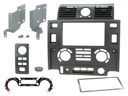 DA2682 - MATT BLK PUMA DOUBLE DIN FASCIA MOVEABLE VENTS - DEF07