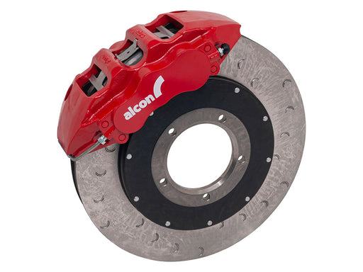 DA2700 - RED 18 INCH 6 PISTON FRONT KIT - DEF TD5 ON