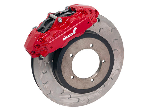 DA2702 - RED 16 INCH 4 PISTON FRONT KIT - DEF TD5 ON