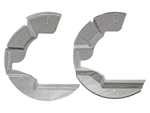 DA2860 - GALVANIZED MUDSHIELDS - PAIR - DEF TO KA