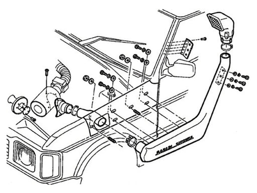 DA3018 - SNORKEL D1 V8 90-94