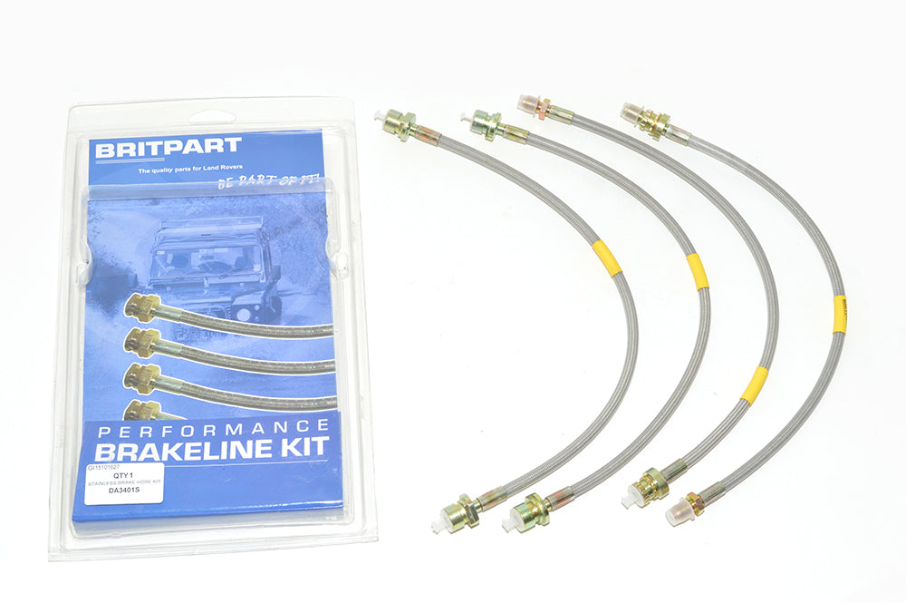 DA3401S - STAINLESS BRAKE HOSE KIT - DEF FROM 4A 683088