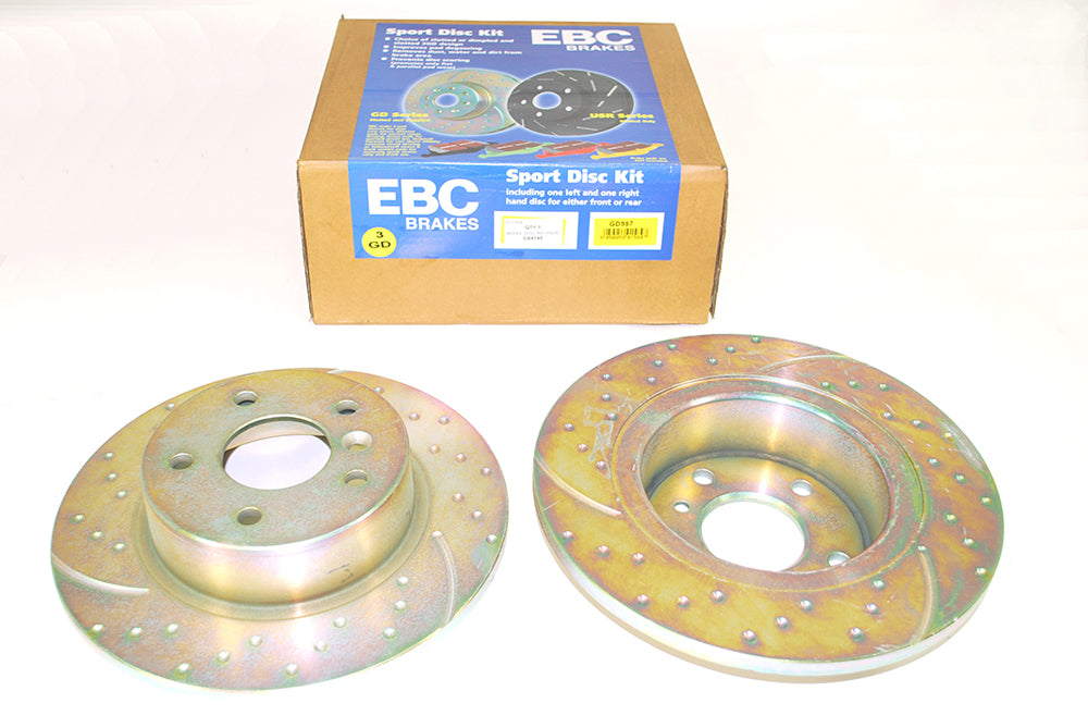 DA4148 - BRAKE DISC REAR (PAIR)