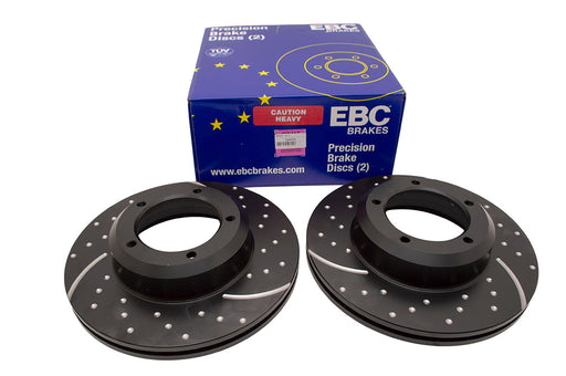 DA4151 - BRAKE DISC FRT VENTED (PAIR)
