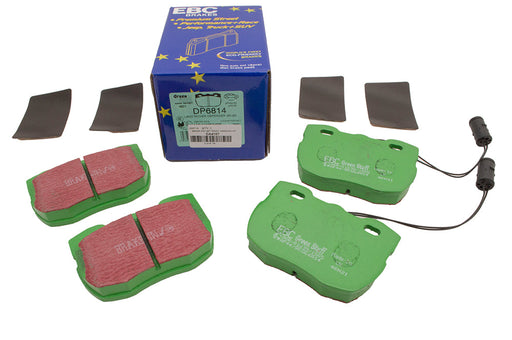 DA4157 - BRAKE PAD FRONT GREENSTUFF