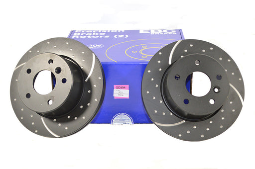 DA4158 - BRAKE DISC FRT VENTED (PAIR)