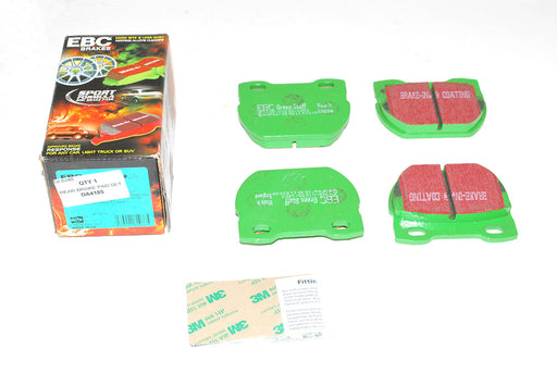 DA4185 - BRAKE PAD REAR GREENSTUFF