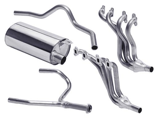 DA4236 - EXHAUST 90 DEFENDER 3.5V8 SPORTS WITH MANIFOLD 87-94