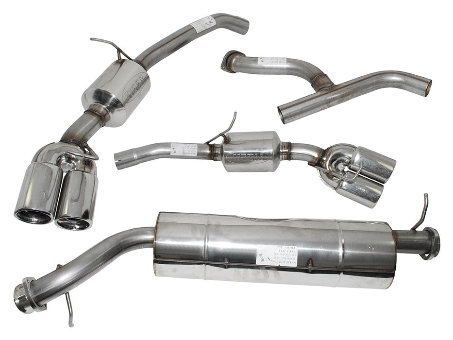 DA4245 - S/S SPORTS EXHAUST R/R 4.0/4.6 97-02 CAT BACK SPORTS TWIN