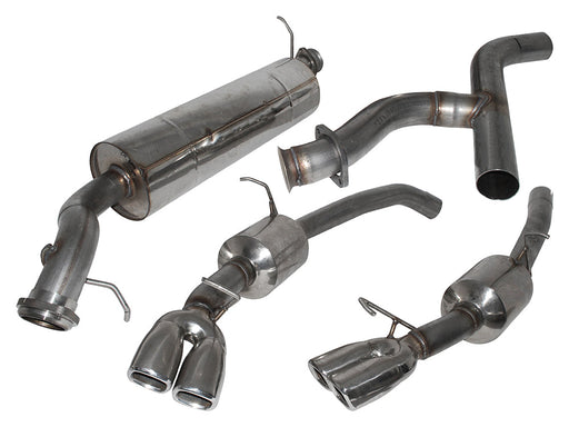 DA4247 - S/S SPORTS EXHAUST R/R 2.5TDI 97-02 CAT BACK SPORTS TWIN