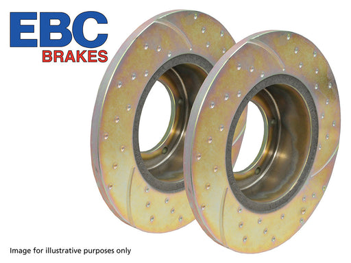 DA4472 - BRAKE DISC REAR (PAIR)