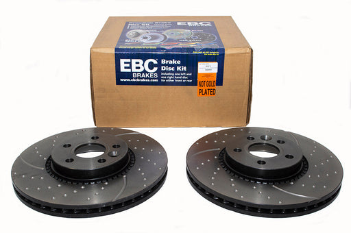 DA4551 - BRAKE DISC FRT VENTED (PAIR)
