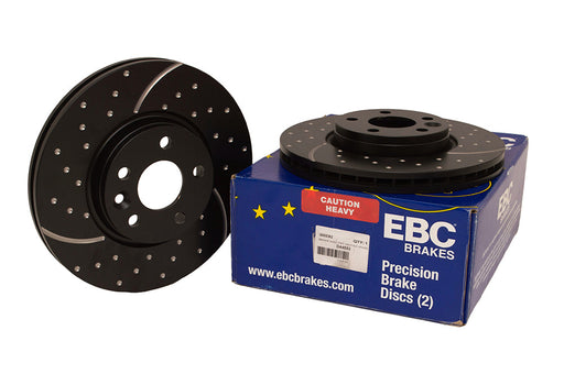 DA4552 - BRAKE DISC FRT VENTED (PAIR)