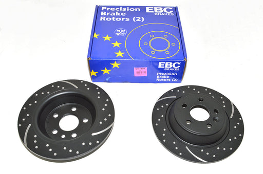 DA4554 - BRAKE DISC REAR (PAIR)