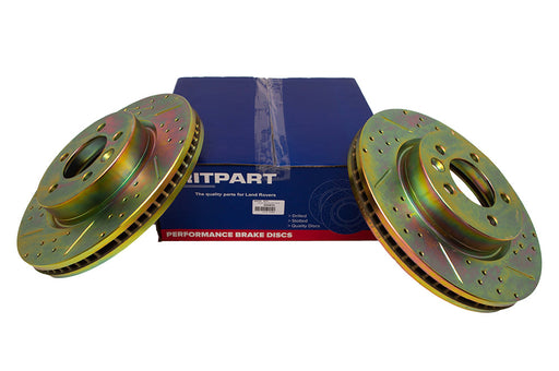 DA4612 - FRONT BRAKE DISC (PAIR)