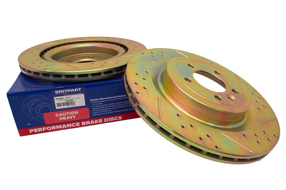 DA4686 - REAR BRAKE DISCS (PAIR)