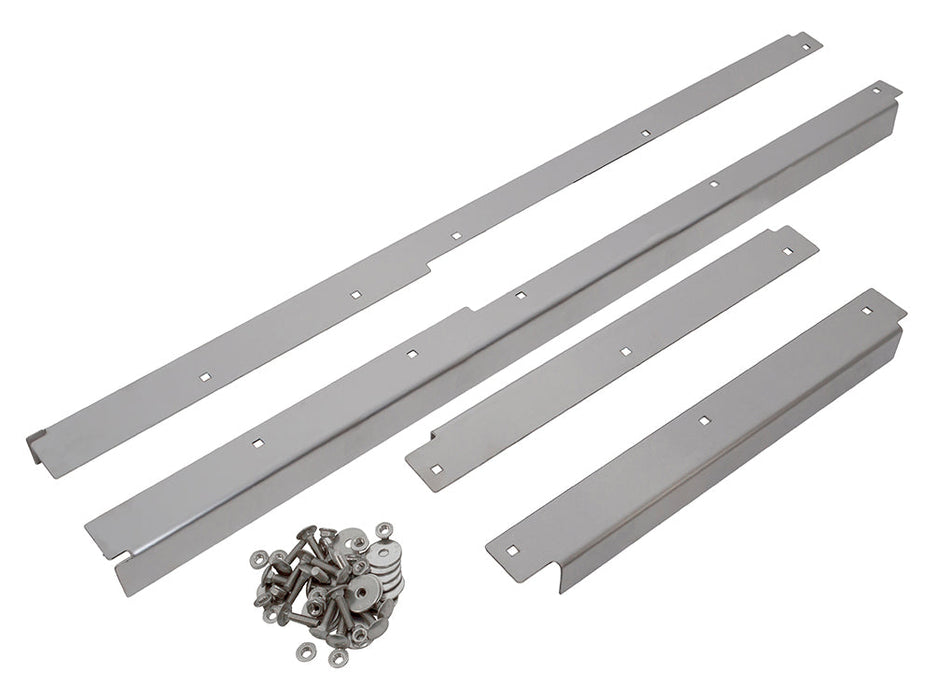 DA4793B - BRUSHED STAINLESS STEEL DOOR THRESHER D - SERIES - DEF