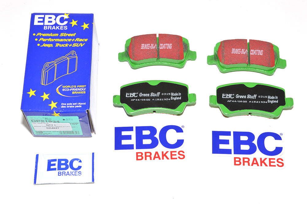 DA4841 - BRAKE PAD REAR GREENSTUFF