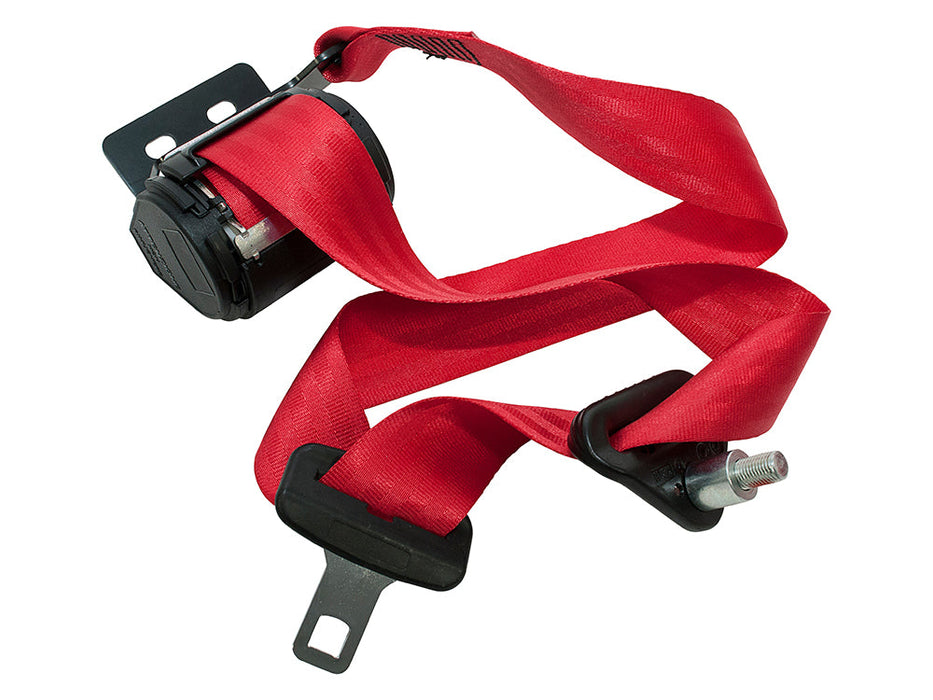 DA5055 - RED SEAT BELT RH TRUCK CAB DEFENDER FRONT