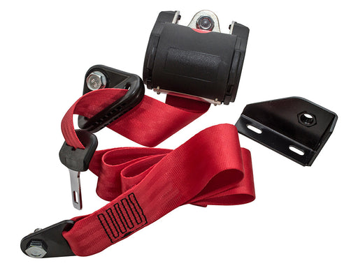 DA5080 - RED SEAT BELT DEF SW FRONT LH - TD5 ON