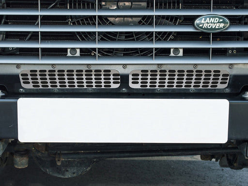 DA6551 - DEFENDER FRONT GRILLE LOWER WITH AIR CON STAINLESS STEEL