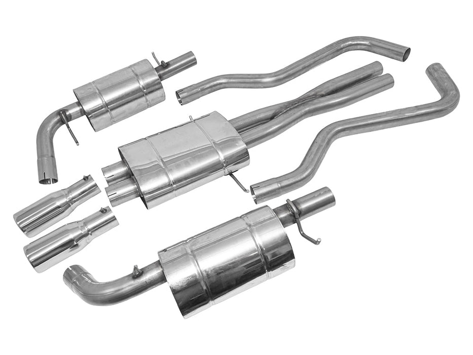 DA6814 - EXHAUST SYSTEM SS - RR12 - 2012 -2018 - 5.0 SUPERCHARGED